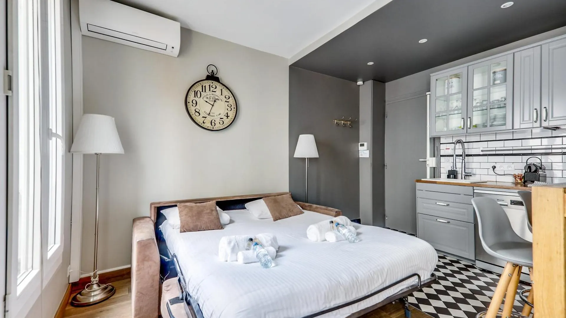 Ac & 10Min From Marais & Fully Equipped Apartment Paris 0*,  France